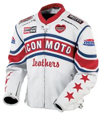 Icon Retro White Daytona Jacket